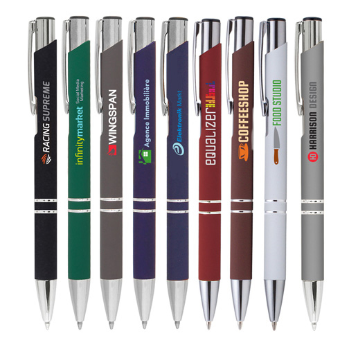 Crosby Softy Pen in various colours with full colour print