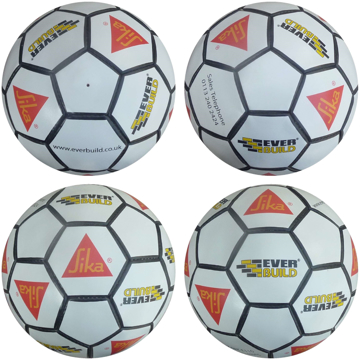 Size 2 football printed to all panels