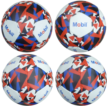 Size 5 match ready football with Mobil design