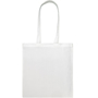 white shopper bag made from recycled materials