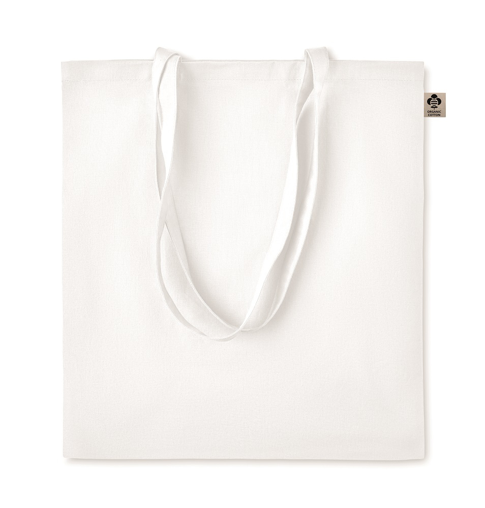 white organic shopping bag