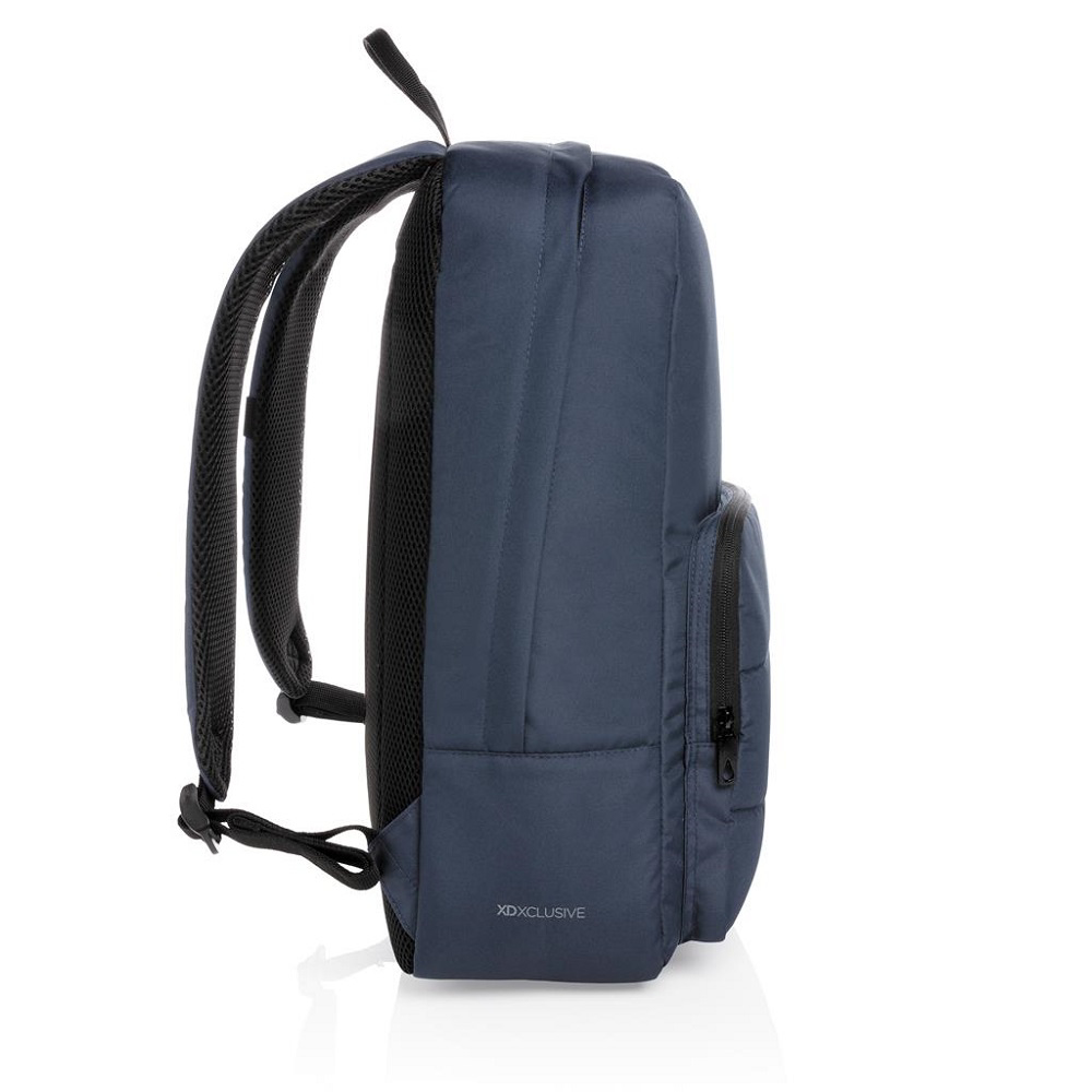 side view of laptop backpack