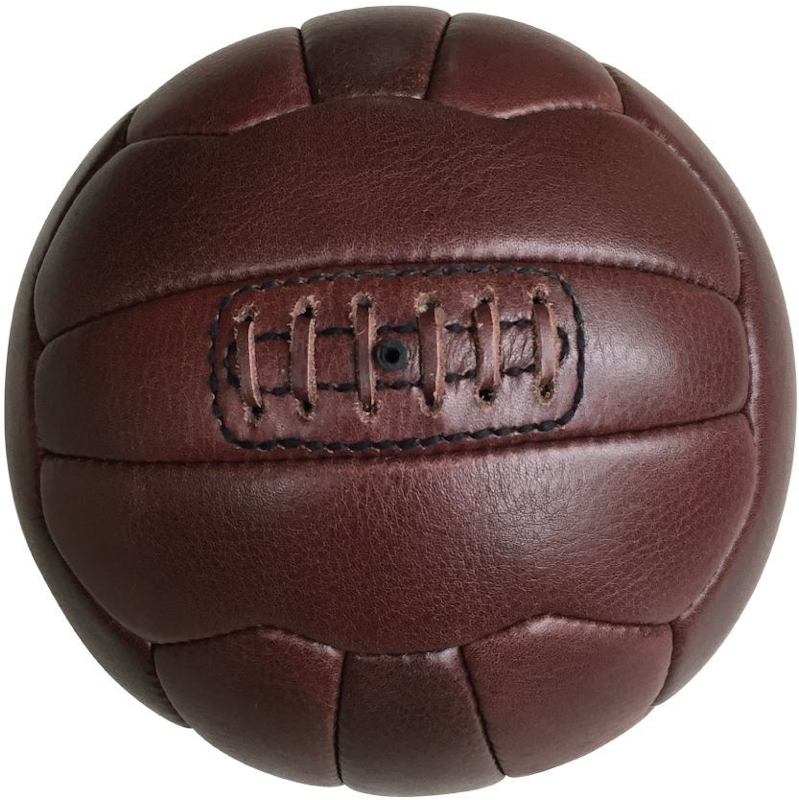 Vintage Look Size 5 Football Made With Real Leather