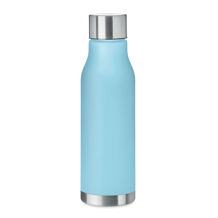 light blue rpet drinking bottle 