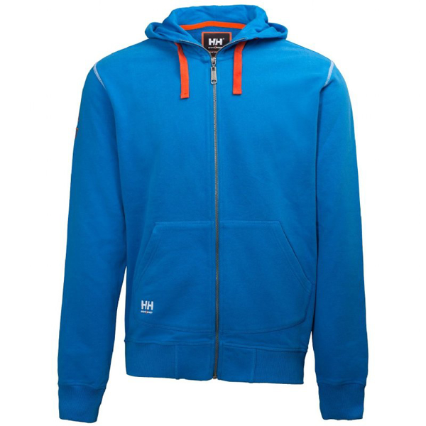 Helly Hansen Men's Oxford Full Zip Hoodie in blue