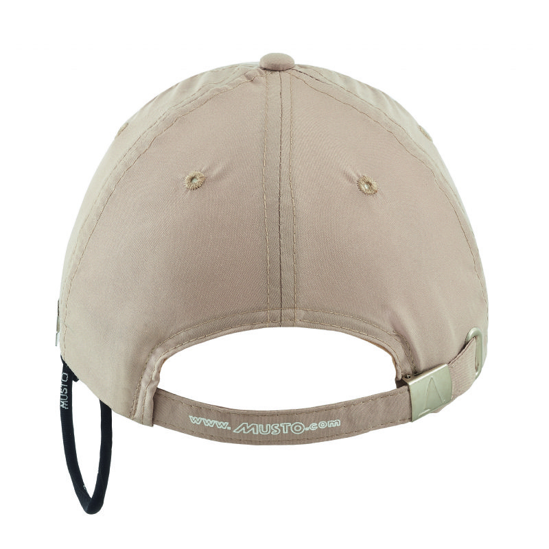 Corporate Fast Dry Cap by Musto in stone showing back of cap