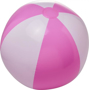 Bora solid beach balls in pink and white