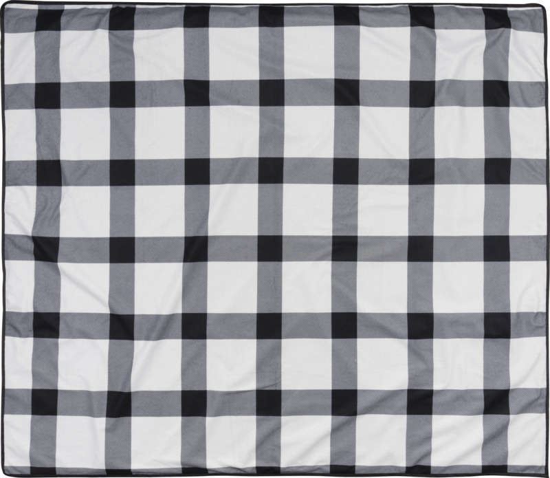 Buffalo picnic plaid in black and white full