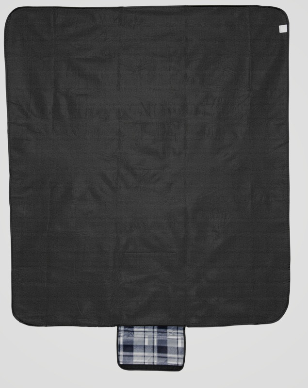 Park fleece blanket underside