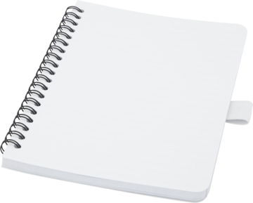 Naima Midi anti-bacterial notebook in white