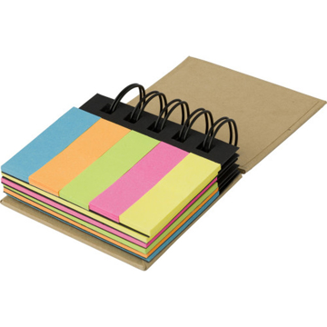 Eco Wire bound sticky notes