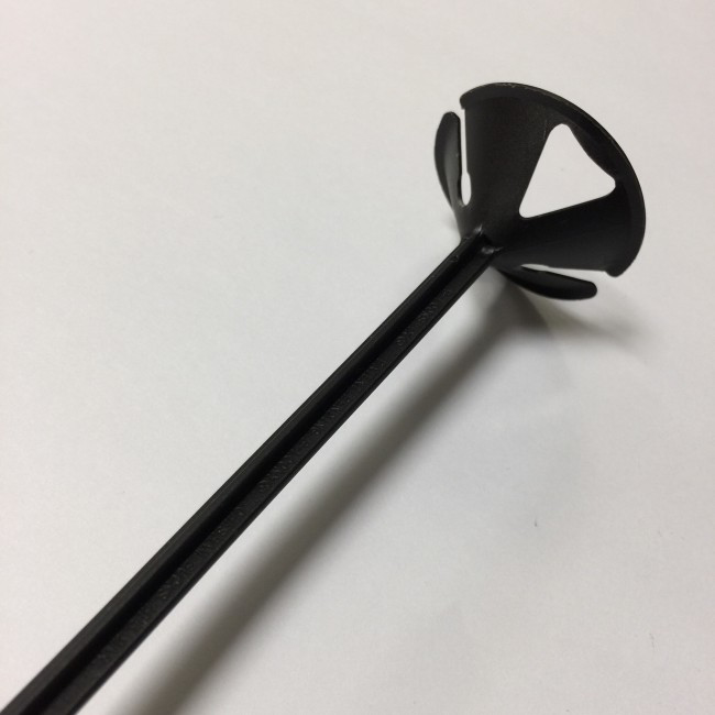 One Piece Balloon Sticks in black 