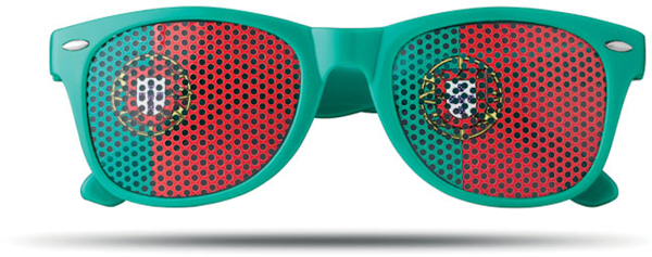 Sunglasses with Portugal flag