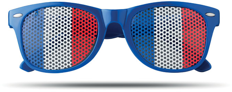 sunglasses with French flag