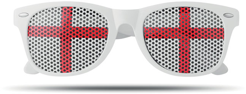 sunglasses with English flag