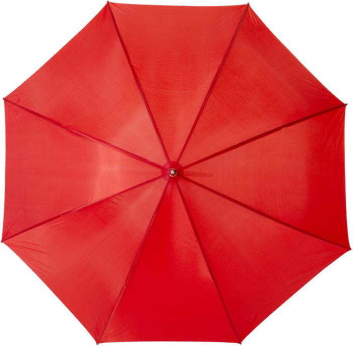 Karl 30" Golf Umbrella in red top view