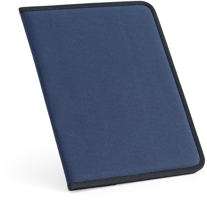 blue closed folder