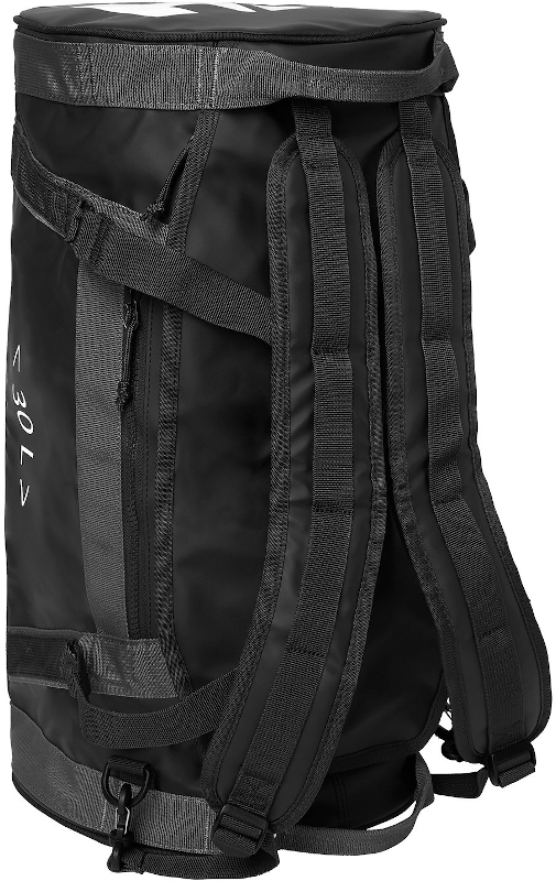 Helly Hansen Duffel Bag 2.0 30L in  black shoulder straps