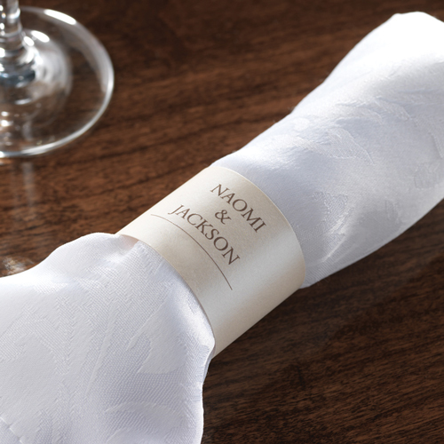 Picture of Card Napkin Rings