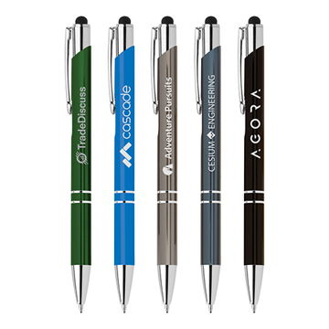Crosby Shiny Pen w/Top Stylus