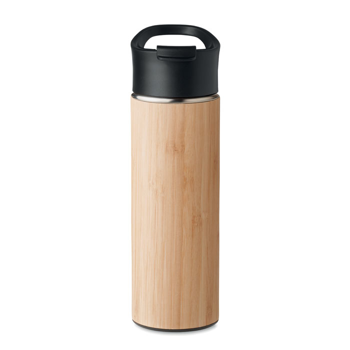 bamboo flask side