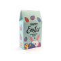 full colour printed box filled with hollow chocolate eggs