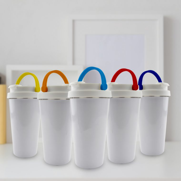 oxy cup with range of colour handles