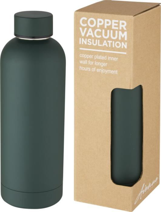 Green Flash thermal bottle next to gift