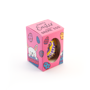 cadburys creme egg in a eco mini egg box in pink