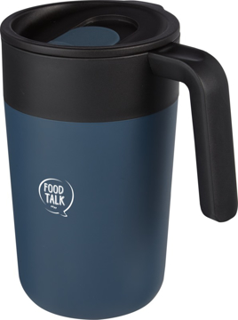 Nordia recycled mug in navy blue