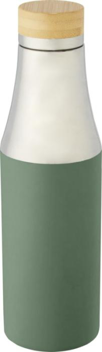 stainless steel hulan bottle in heather green