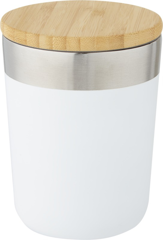 stainless steel lagan mug white