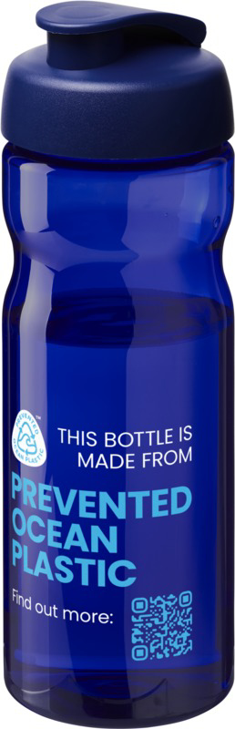 blue sports bottle