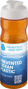 orange sports bottle