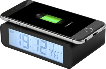 Alarm Clock with Wireless Charging