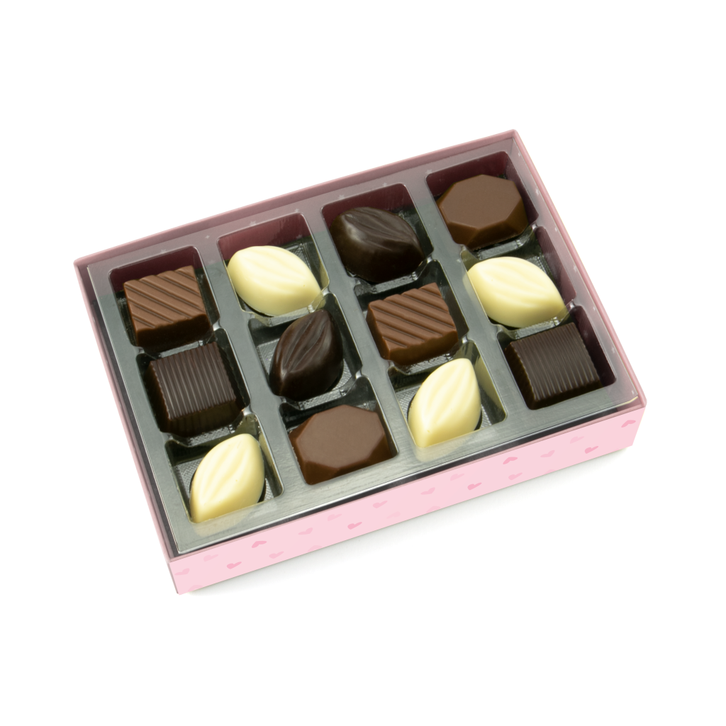 Recangular Box of 12 Chocolates