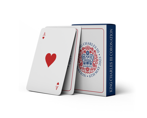 coronation playing cards