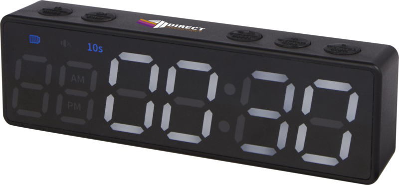 Plastic Timer Clock with Logo