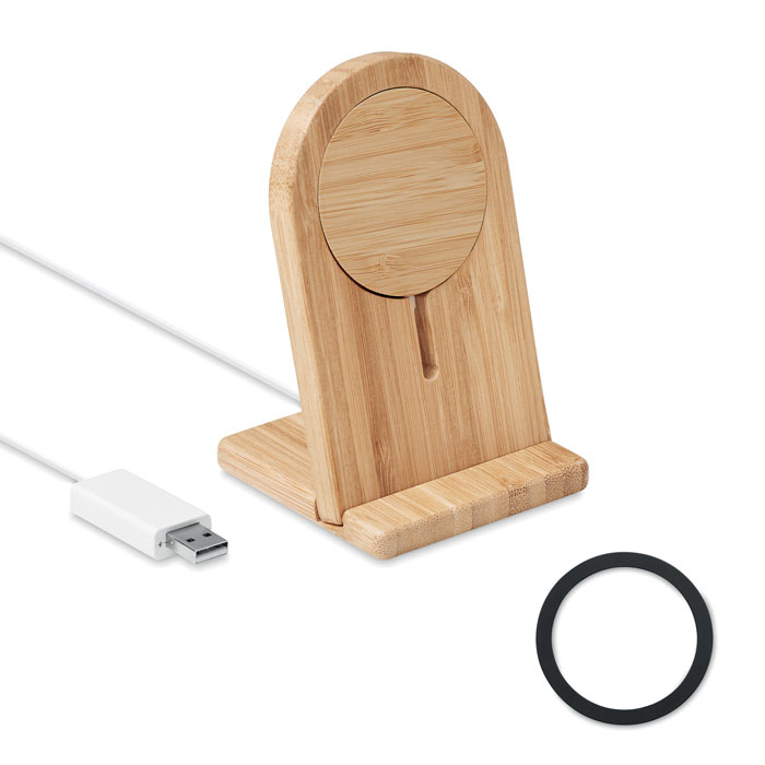 Bamboo Wooden Phone Charger Stand