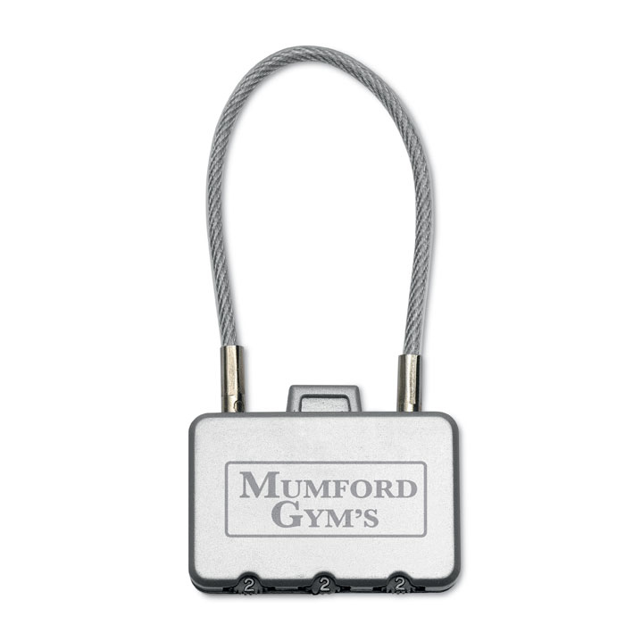 Metal Engraved Padlock