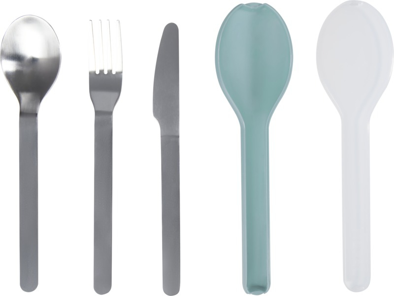 Stanless Steel Cutlery Set in Plastic Branded Case