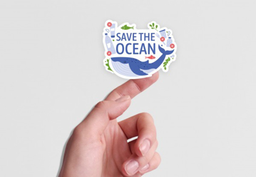 Biodegradable Printed Sticker