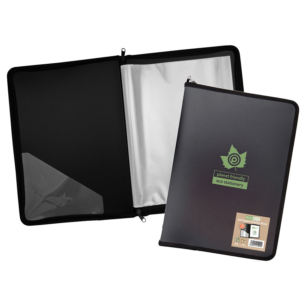 Promotional Soft Zipped Display Book