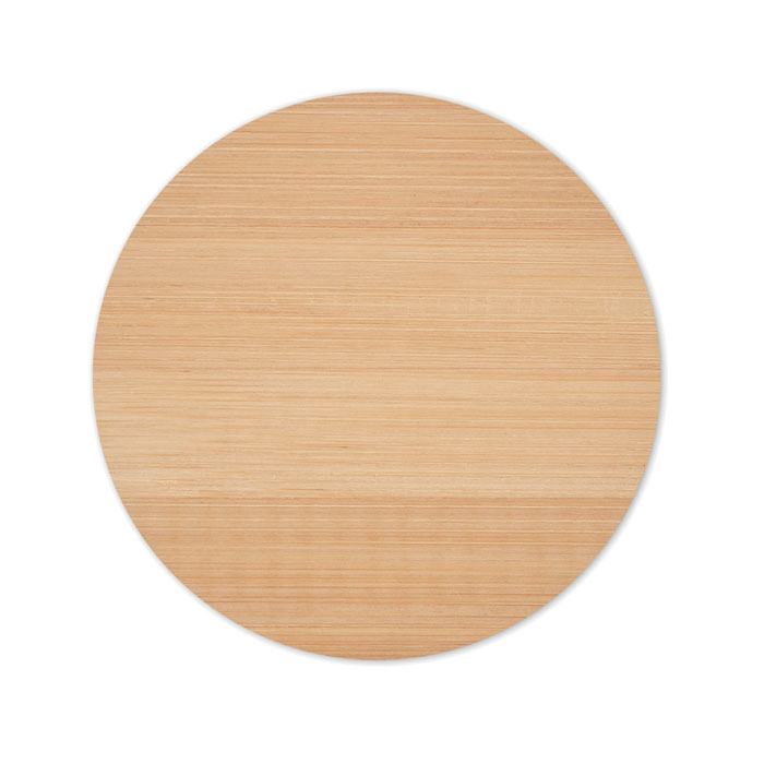 Round Bamboo Coaster