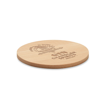 Round Bamboo Coaster