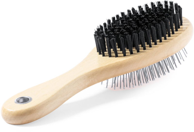 Brolin pet brush black brush side up