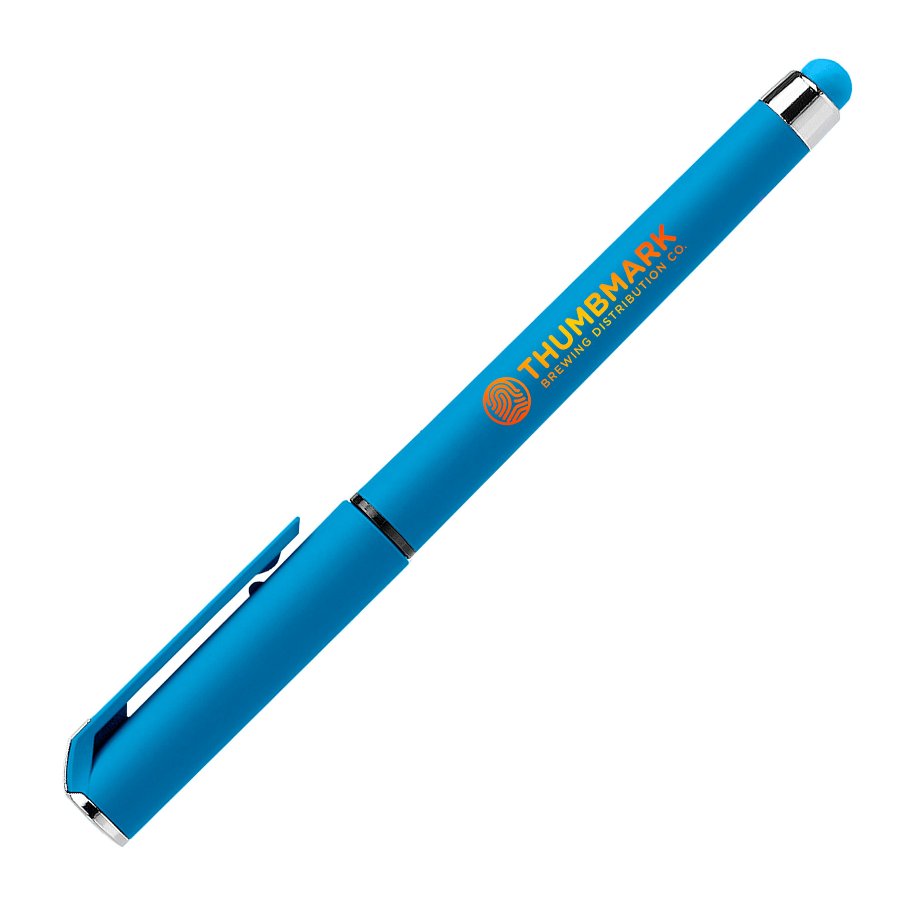 Rubberised Finish Branded Gel Pen