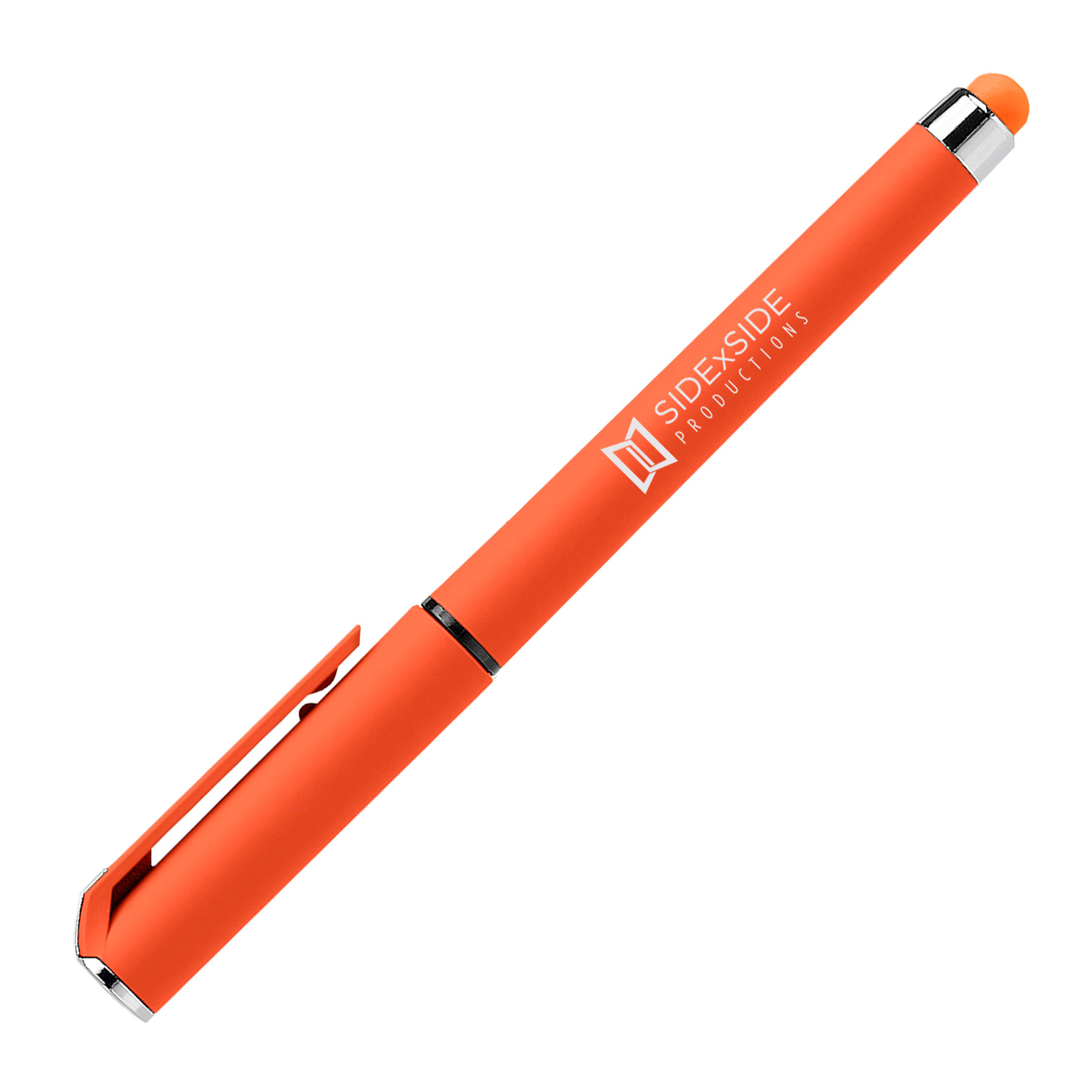 Rubberised Finish Branded Gel Pen