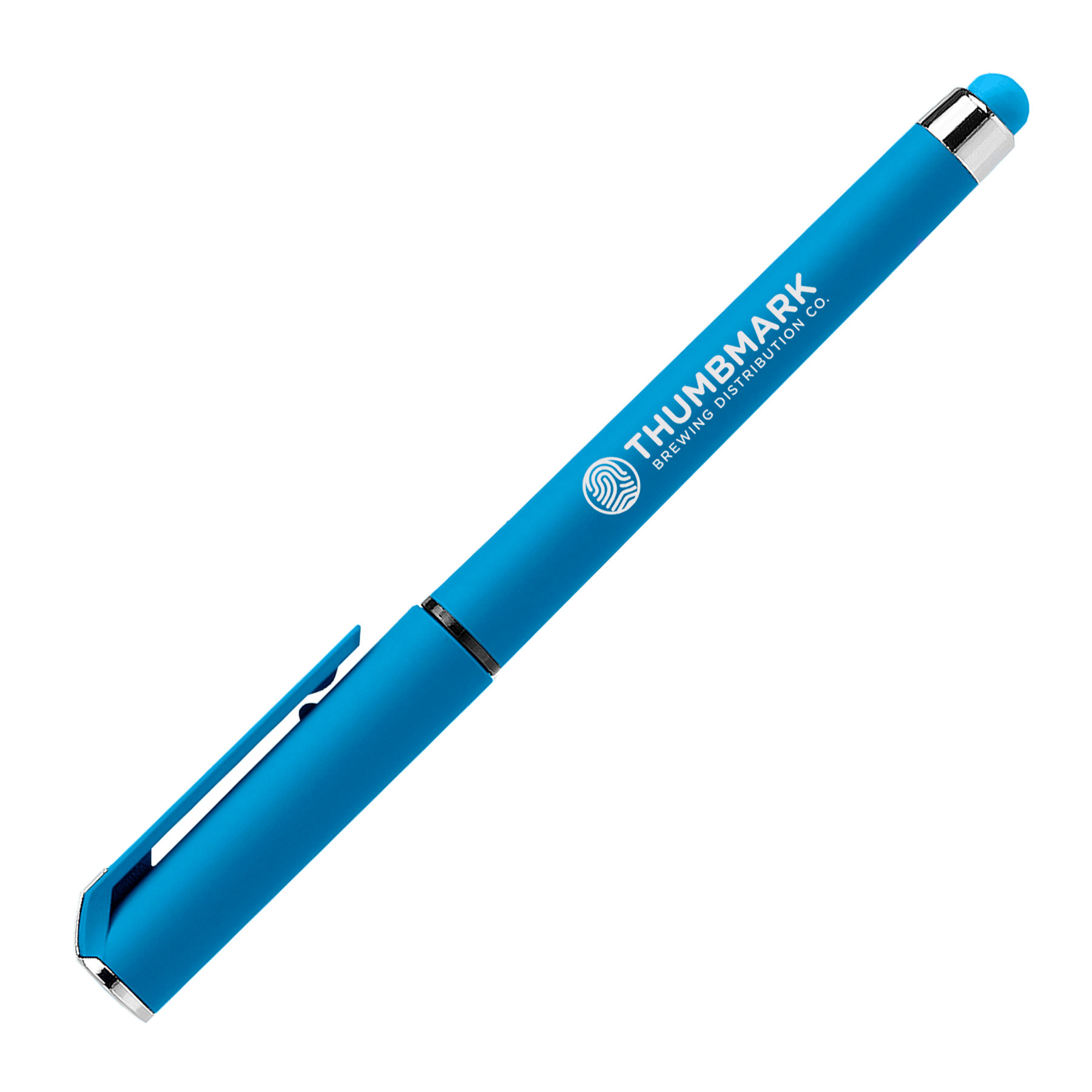 Rubberised Finish Branded Gel Pen