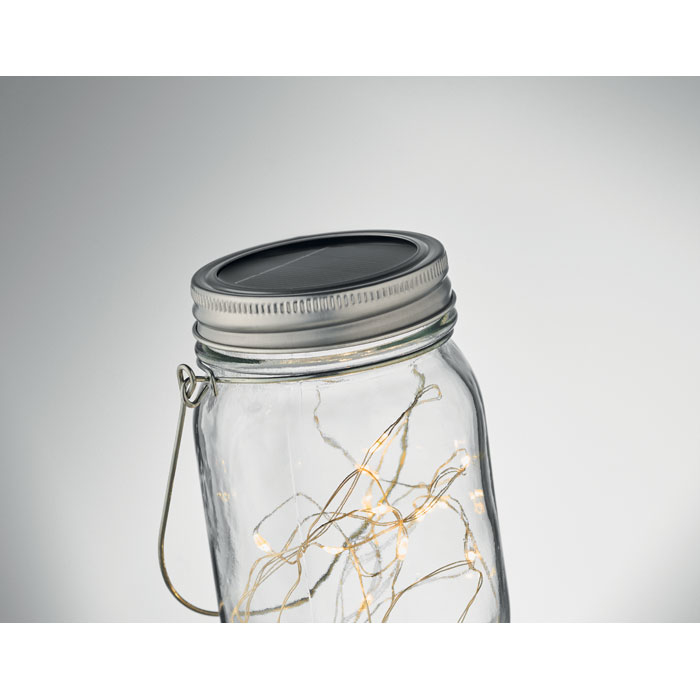 Glass Mason Jar with Lights